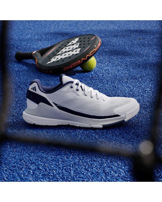 Adidas Crazyquick Padel-Schuh in White für Herren