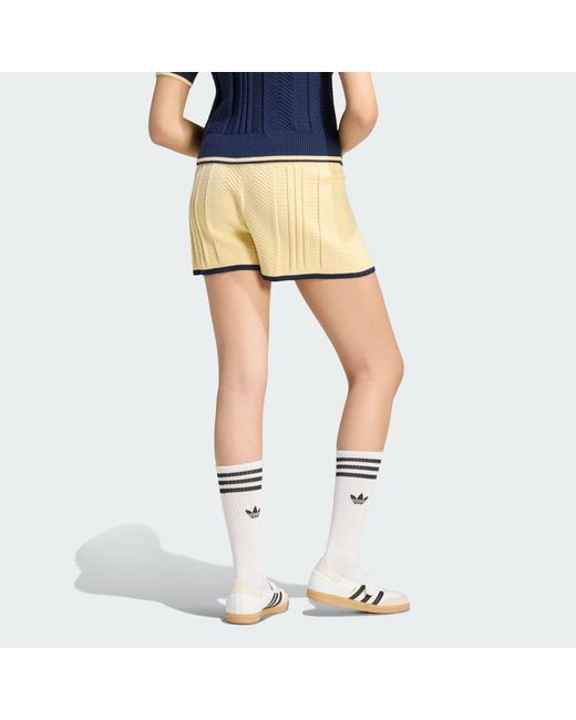 Adidas Multicolor Cable Knit Shorts