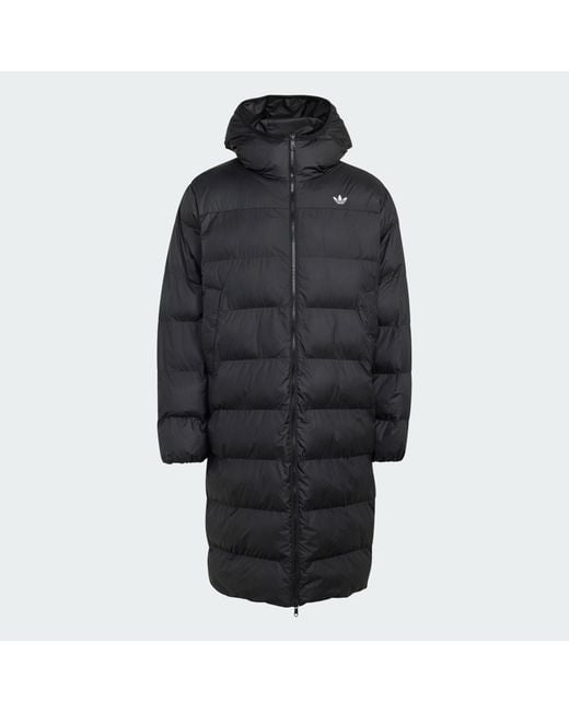 Adidas Black Long Regen Jacket for men