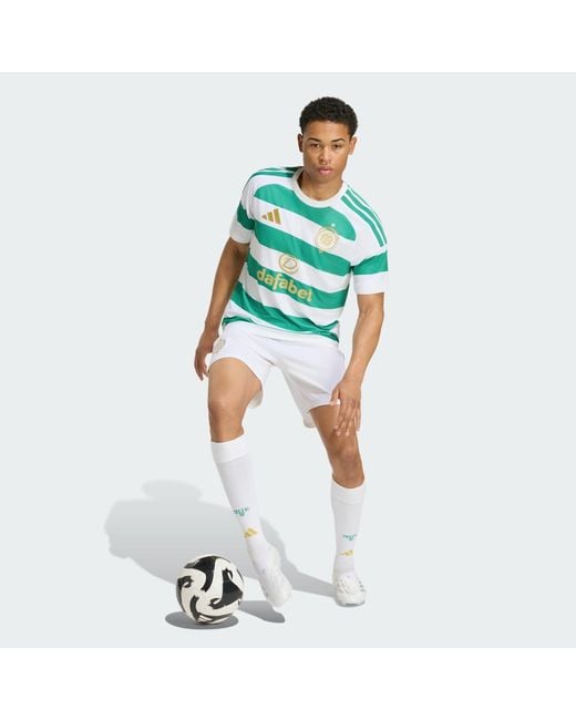 Adidas Green Celtic Fc 26/27 Home Authentic Jersey for men