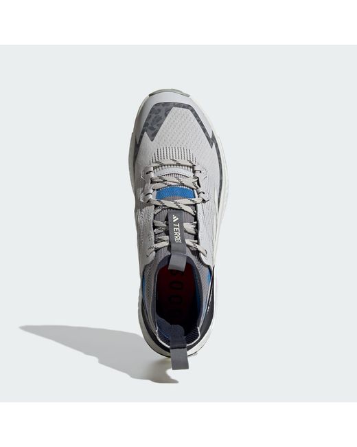 Adidas Blue Terrex Free Hiker 2.0 Hiking Shoes for men
