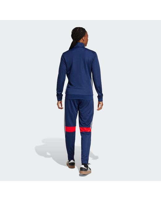 Adidas Blue Tiro 25 Essentials Track Suit
