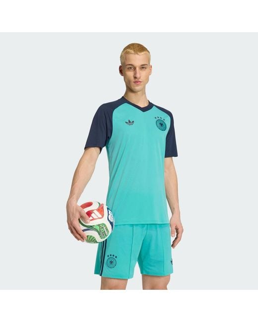 Adidas Blue Germany Jerseys/Replicas for men