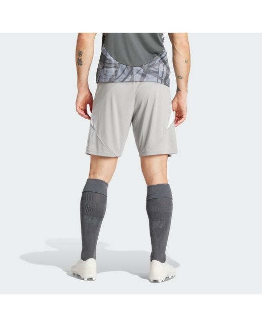 Adidas Gray Tiro 24 Shorts for men