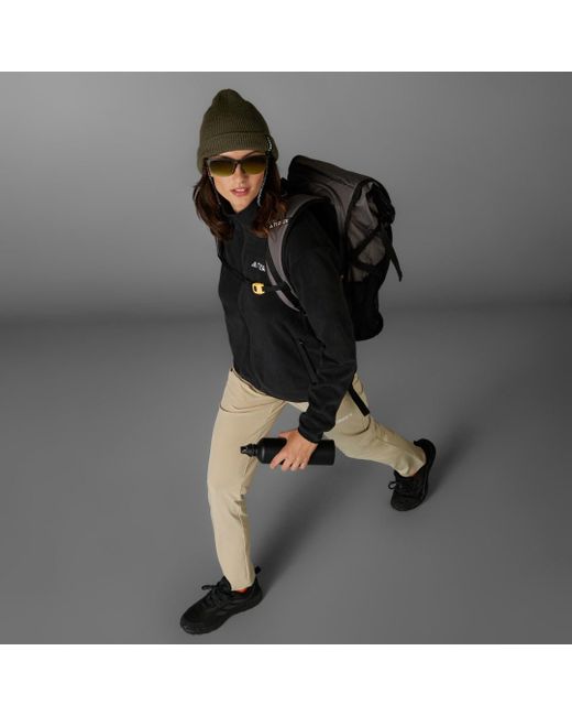 Adidas Black Multi Essentials Full-Zip Fleece Jacket