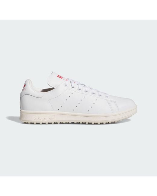 Adidas White Stan Smith Spikeless Golf Shoes