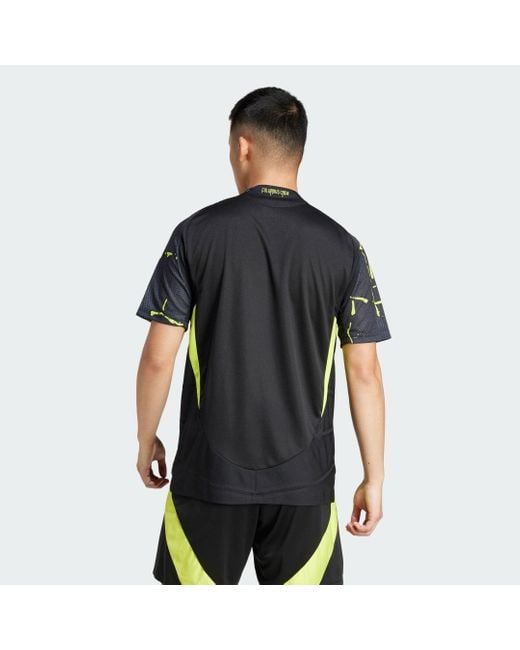 Camiseta Segunda Equipación Columbus Crew 25/26 Authentic Adidas de hombre de color Black