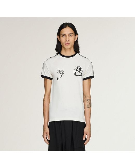 Adidas White Y-3 Chito Graphic Cali Tee