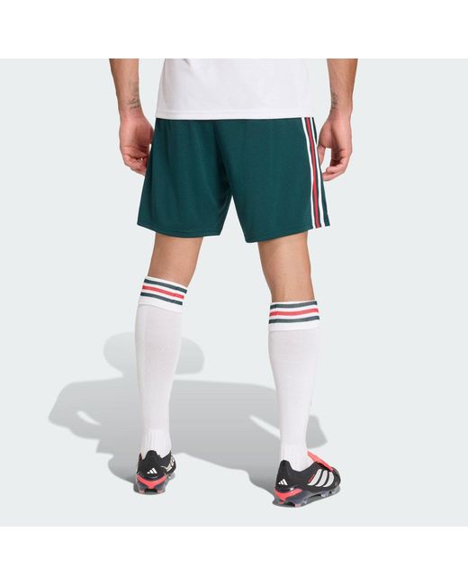 Adidas Multicolor Mexico 26 Away Replica Shorts for men