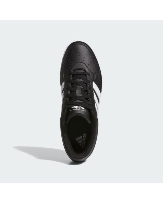 Adidas Black Hoops 4.0 Shoes