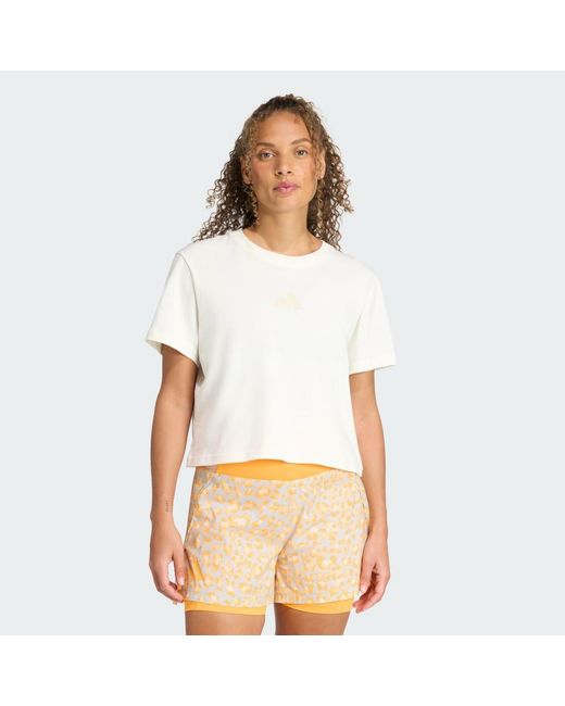 Adidas White Terrex Multi T-Shirt Meadow Pack