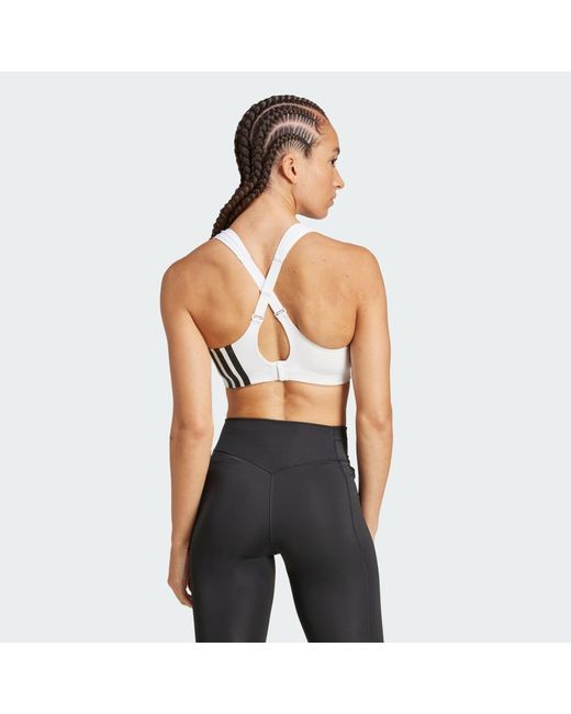 Adidas Gray Tlrd Impact Training High Support Bra