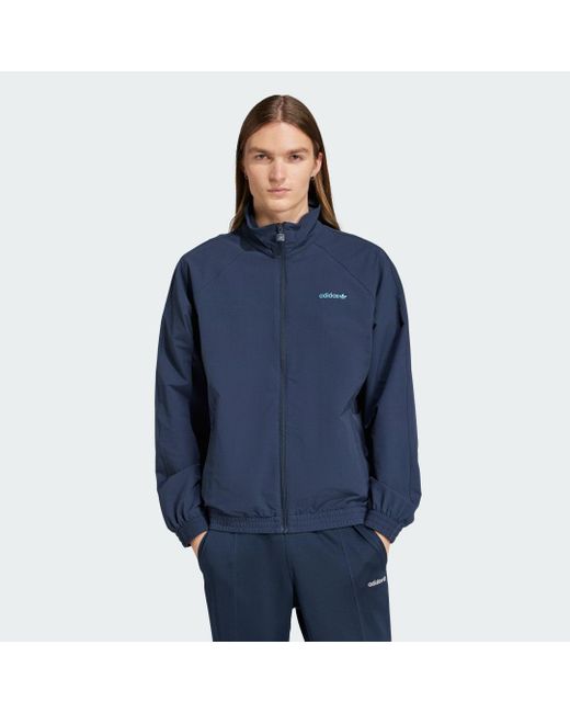 Giacca Da Allenamento Woven di Adidas in Blue da Uomo