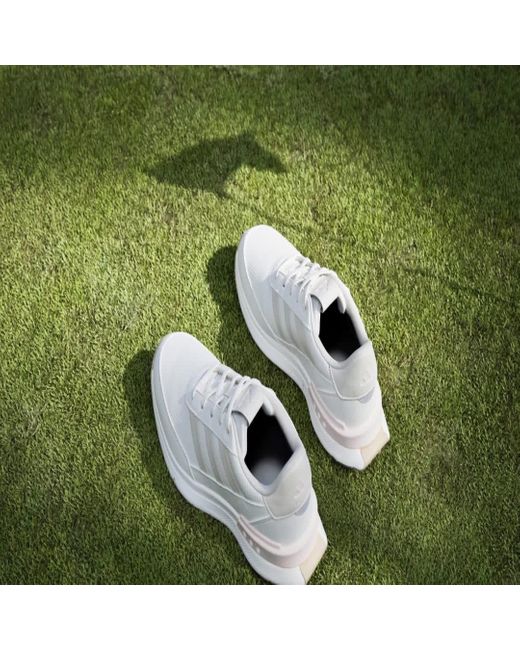 Adidas White S2g 24 Spikeless Golf Shoes
