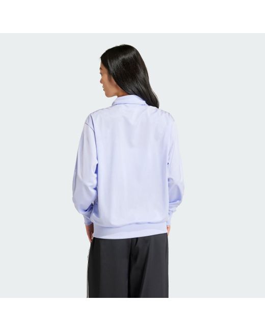 Track Top Adicolor Classics Loose Firebird di Adidas in Blue