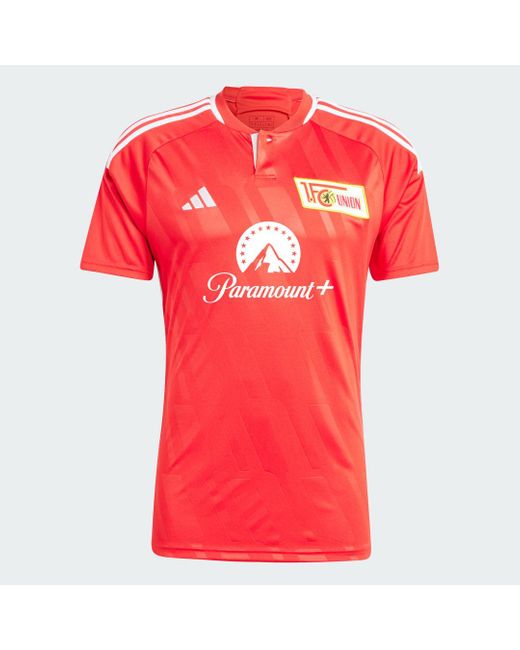 Adidas Red 1. Fc Union Berlin 23/24 Home Jersey for men