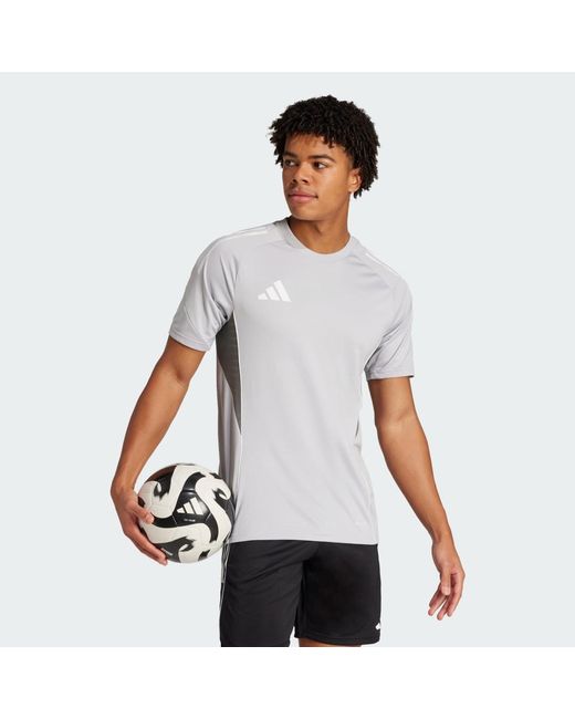 Adidas White Tiro 25 Competition Training Jersey for men