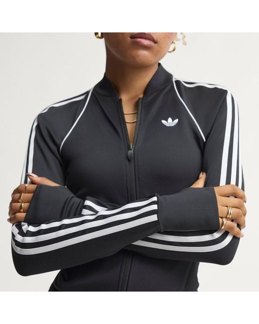 Adidas Blue Originals Sport Superstar Midlayer Shirt