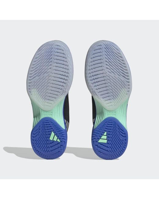 Adidas Blue Avacourt Clay Court Tennis Shoes