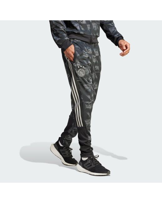 Adidas Ajax Amsterdam Lifestyler Broeken in het Black voor heren