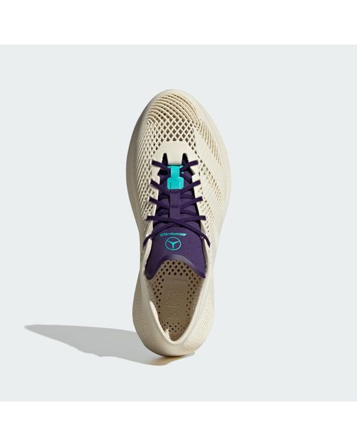 Adidas White Climacool Laced Mercedes Amg Petronas F1 Team Shoes