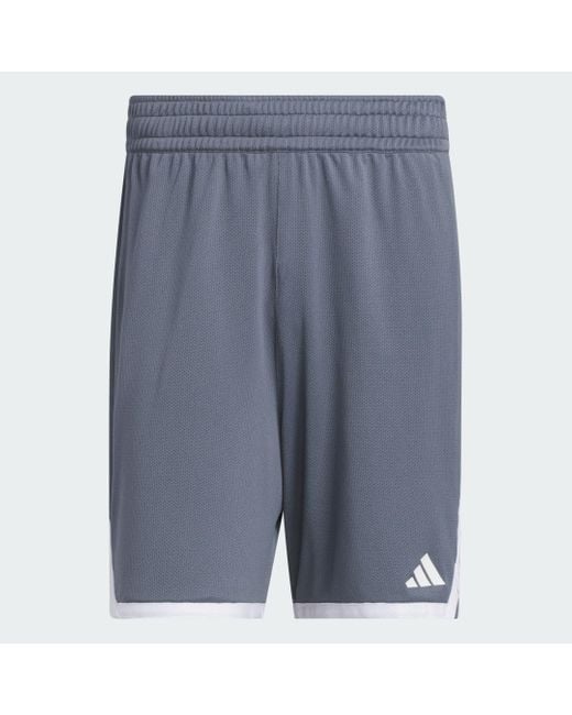 Pantaloncini 3G Speed Reversibili Basketball Aeroready di Adidas in Blue da Uomo