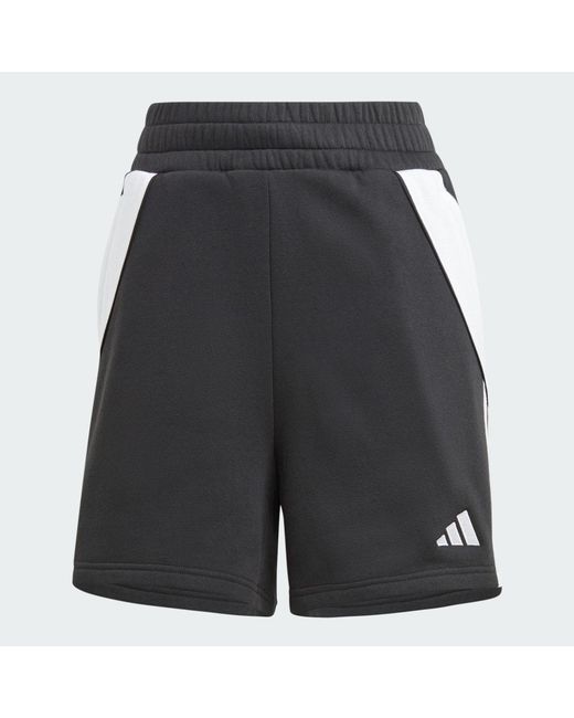 Adidas Blue Tiro 24 Sweat Shorts