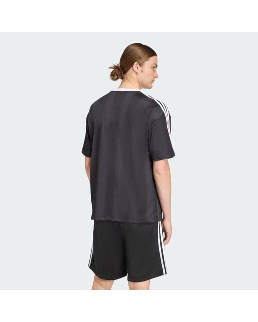 Adidas Black Adicolor Jacquard Jersey for men
