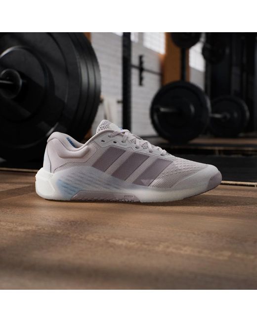 Adidas Gray Dropset 4 Training Shoes
