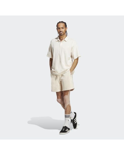 Short Premium Essentials di Adidas in Natural da Uomo