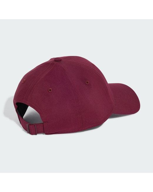 Adidas Red Lightweight Baseball Cap