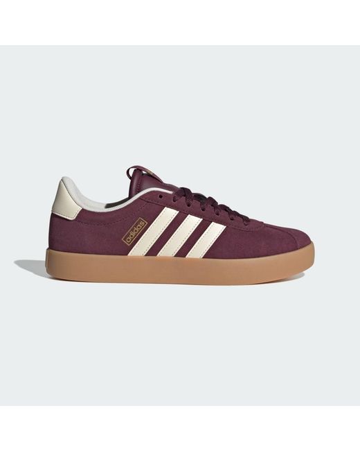 Adidas Purple Vl Court 3.0 Shoes