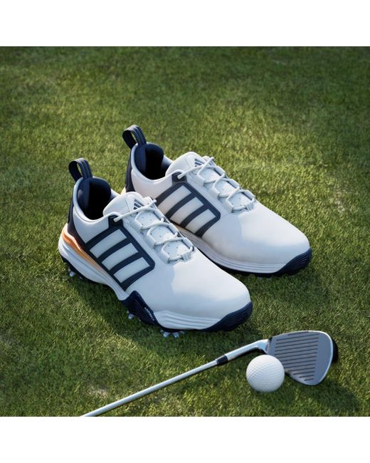 Adidas Blue Adipower 26 Golf Shoes for men