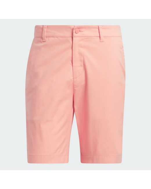 Short Da Golf Go-To 9-Inch di Adidas in Pink da Uomo