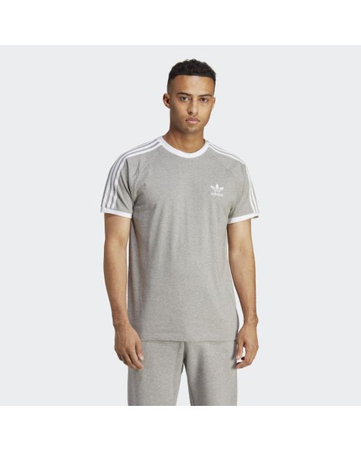 Adicolor Classics 3-stripes di Adidas in Gray da Uomo