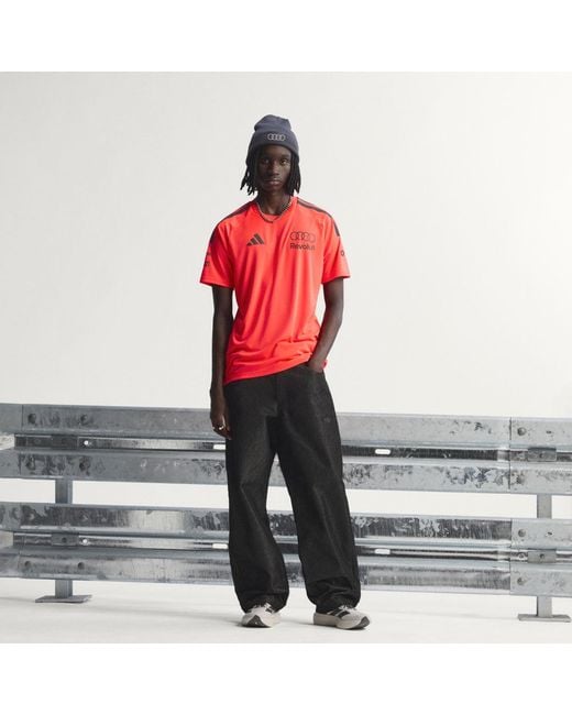 Adidas Red Audi Revolut F1 Team Set Up Jersey for men
