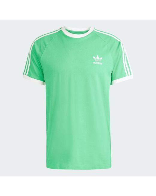 Camiseta Adicolor Classics 3 Bandas Adidas de hombre de color Green