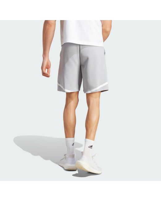 Adidas Gray Juventus Designed For Gameday Shorts for men