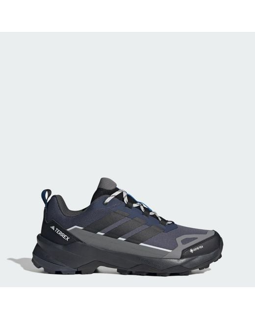 Adidas Blue Terrex Skychaser Ax5 Gore-Tex Hiking Shoes for men