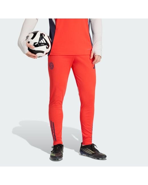 Adidas Red Fc Bayern 2025/2026 Tiro25 Competition Training Pants for men