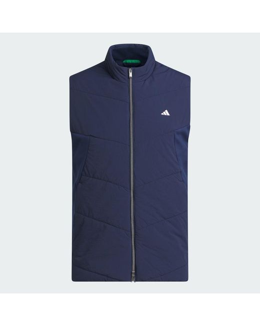 Adidas Blue Ultimate365+ Course Control Quilted Vest for men