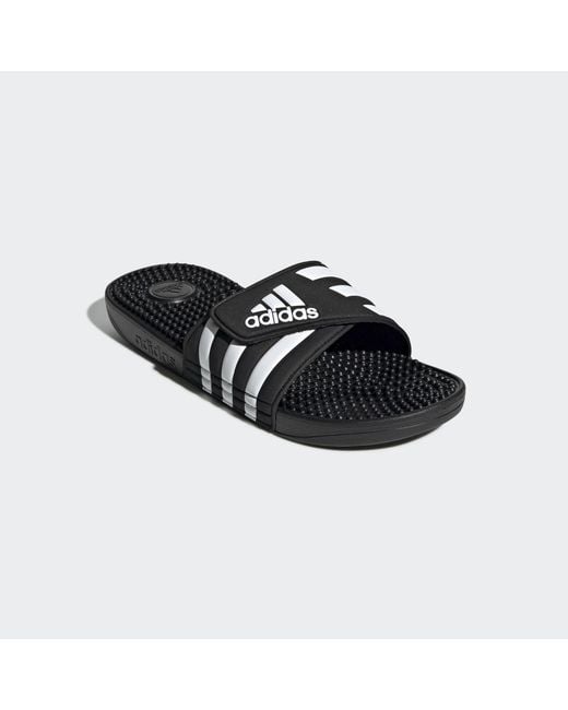Adidas Black Adissage Slides