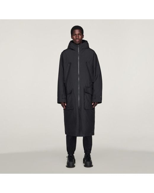 Adidas Black Y-3 Gore-Tex Padded Parka for men