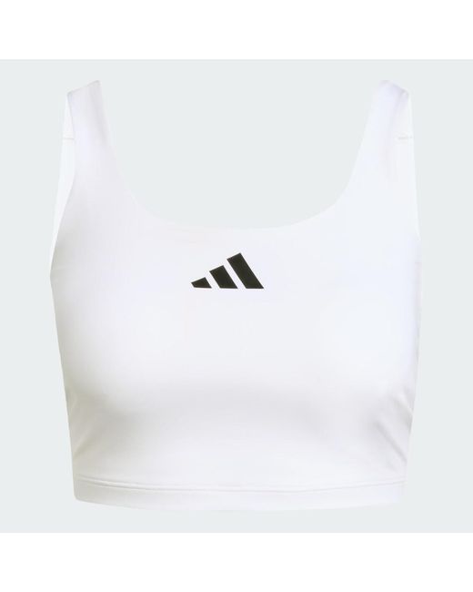 Adidas Green Power Light Support Bra Tank Top