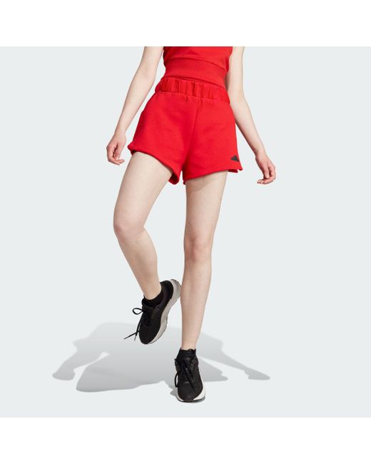 Adidas Red Z.N.E. Shorts