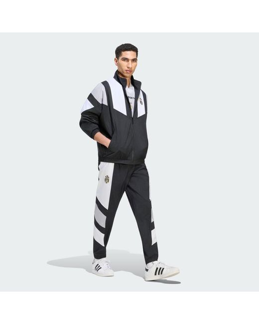Adidas Black Juventus Turin Eqt Track Top for men