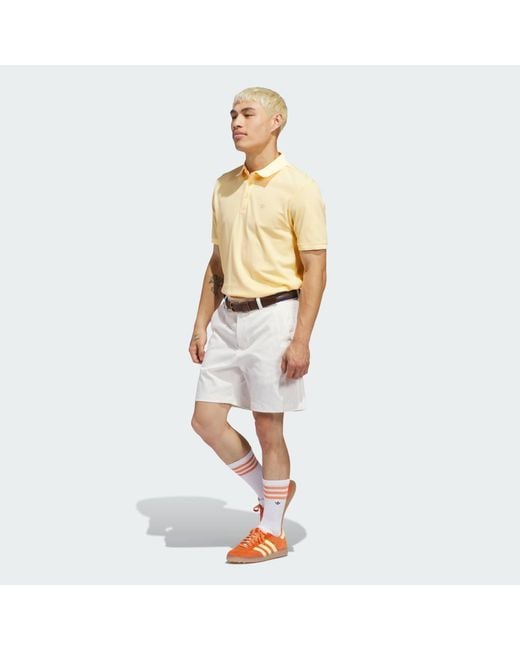 Adidas Natural Originals Twistknit Trefoil Polo Shirt for men