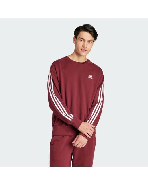 Sudadera Essentials French Terry 3 bandas adidas de hombre de