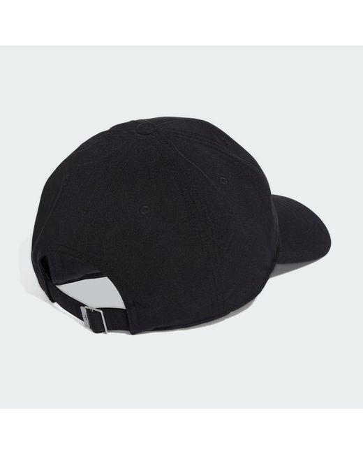 Adidas Black Running Essential Climacool 6 Panel Baseball Cap