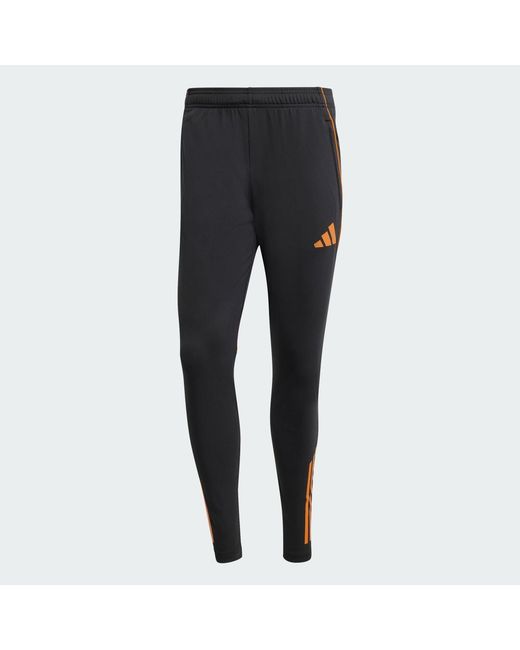 Adidas Black As Roma Tiro 25 Competition Training Pants for men